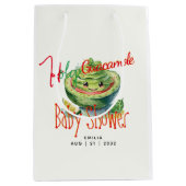 Heilige Guacamole Fiesta Baby Shower Aangepast Medium Cadeauzakje (Voorkant)