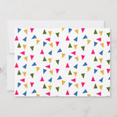 Heilige Guacamole Fiesta Baby shower Kawaii Avocad Kaart (Achterkant)