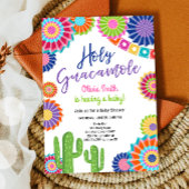 Heilige Guacamole Fiesta Baby shower Mexicaanse Pa Kaart