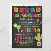 Heilige Guacamole Fiesta Bachelorette Kaart (Voorkant)