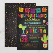 Heilige Guacamole Fiesta Bachelorette Kaart (Voorkant / Achterkant)