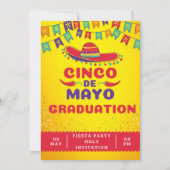 Heilige Guacamole Fiesta Graduation Party Kaart (Voorkant)
