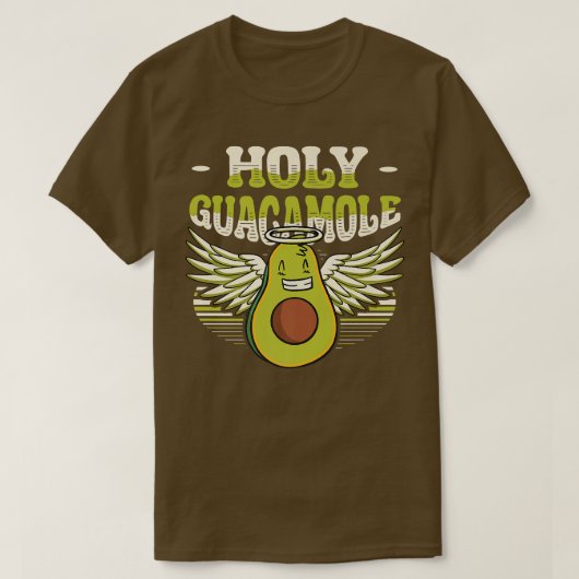 Heilige Guacamole Grappige Avocado T-shirt (Design voorkant)