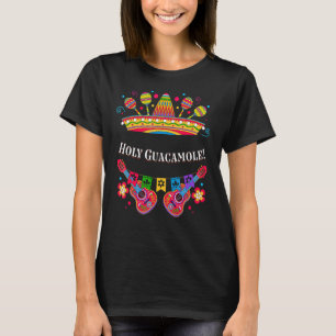 Heilige Guacamole Guac Humor Avocado Cinco de Mayo T-shirt