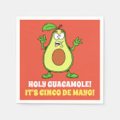 Heilige Guacamole Het is Cinco De Mayo Servet (Voorkant)