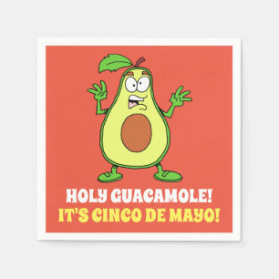 Heilige Guacamole Het is Cinco De Mayo Servet