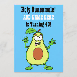 Heilige Guacamole iemand draait 40 Avocado Kaart
