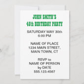 Heilige guacamole iemand wordt 45 avocado kaart (Achterkant)