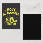 Heilige Guacamole Ik Heb Het Gemaakt Afstuderen Ci Visitekaartje (Voorkant / Achterkant)