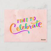 Heilige Guacamole, je verjaardag! Funny Card Briefkaart (Achterkant)