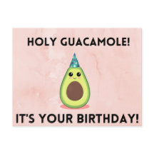 Heilige Guacamole, je verjaardag! Funny Card