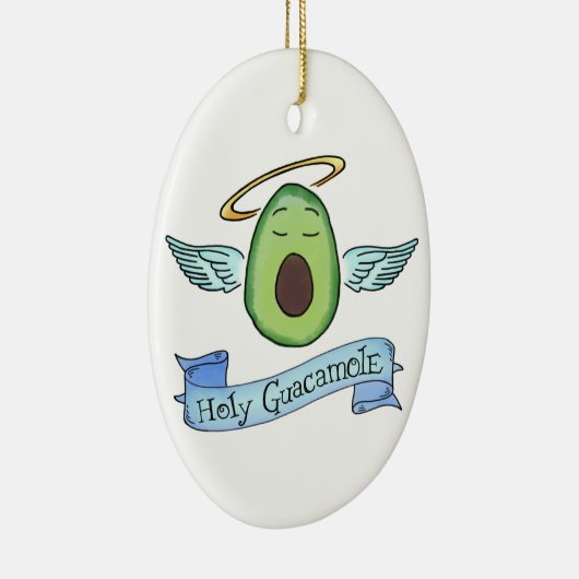 Heilige Guacamole Keramisch Ornament (Rechts)