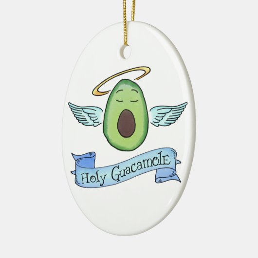 Heilige Guacamole Keramisch Ornament (Links)
