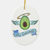 Heilige Guacamole Keramisch Ornament (Voorkant)