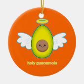 Heilige Guacamole Keramisch Ornament (Voorkant)