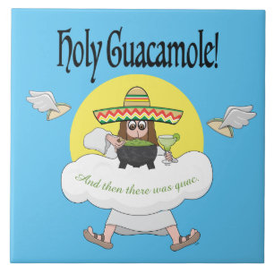 Heilige Guacamole Keramische Tegel Tegeltje
