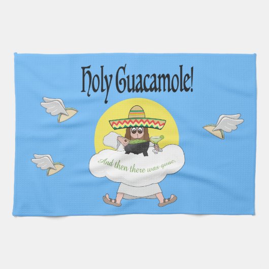Heilige Guacamole Kitchen Towel Theedoek (Horizontaal)