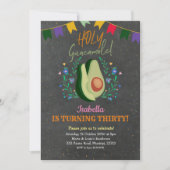 Heilige Guacamole krijtbord Mexicaanse verjaardag Kaart (Voorkant)
