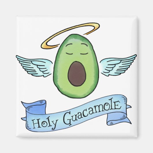 Heilige Guacamole Magneet (Voorkant)