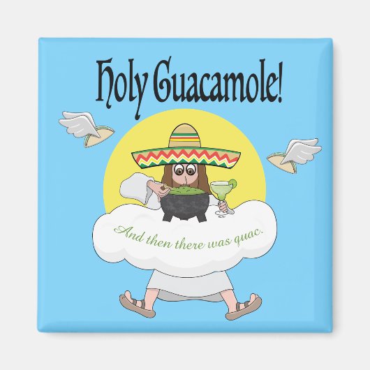 Heilige Guacamole Magnet (Voorkant)