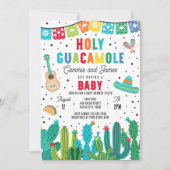 Heilige Guacamole Mexican Fiesta Baby shower Kaart (Voorkant)