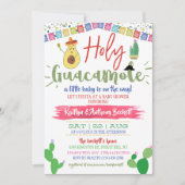 Heilige Guacamole Mexican Fiesta Baby shower Kaart (Voorkant)