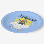 Heilige Guacamole Paper-Borden Papieren Bordje (Gekanteld)