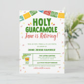 Heilige Guacamole Pensioenfeest Kaart (Staand voorkant)