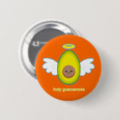 Heilige Guacamole Ronde Button 5,7 Cm (Voorkant /achterkant)