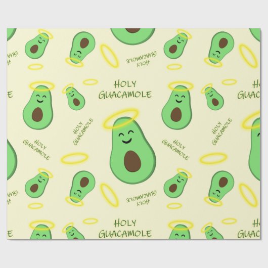 Heilige Guacamole schatteavocado Cadeaupapier (Vlak)