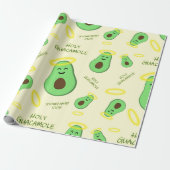 Heilige Guacamole schatteavocado Cadeaupapier (Uitgerold)