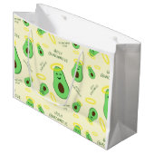 Heilige Guacamole schatteavocado Groot Cadeauzakje (Voorkant Gekanteld)