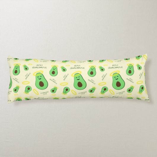 Heilige Guacamole schatteavocado Lichaamskussen (Achterkant)