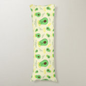 Heilige Guacamole schatteavocado Lichaamskussen (Voorkant Verticaal)