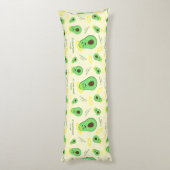 Heilige Guacamole schatteavocado Lichaamskussen (Achterkant (Verticaal))