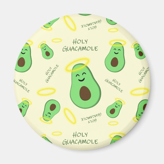 Heilige Guacamole schatteavocado Magneet (Voorkant)