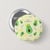 Heilige Guacamole schatteavocado Ronde Button 5,7 Cm (Voorkant /achterkant)