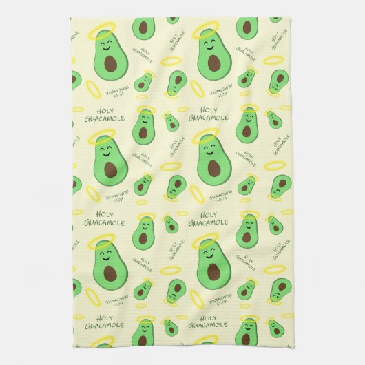 Heilige Guacamole schatteavocado Theedoek (Verticaal)