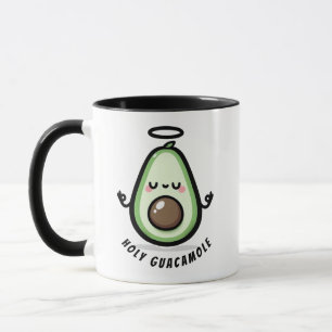 Heilige Guacamole Schattige Avocado – Grappige Pun Mok