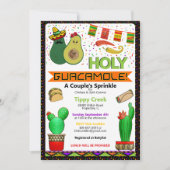 Heilige Guacamole Sprinkle Shower Kaart (Voorkant)