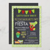 Heilige Guacamole Tacos & Tequila Bachelorette Kaart (Voorkant / Achterkant)