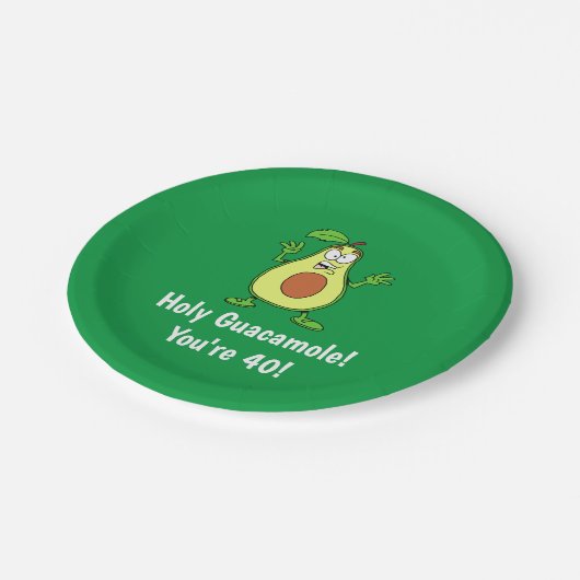 Heilige Guacamole U bent 40 Avocado Paper Bord (Gekanteld)