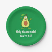 Heilige Guacamole U bent 60 Avocado Paper Bord (Voorkant)