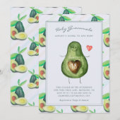 Heilige Guacamole | Uitnodiging tot Baby shower va (Voorkant / Achterkant)