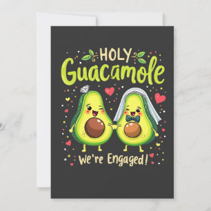 Heilige Guacamole We Verloven Bruid Bedankkaart