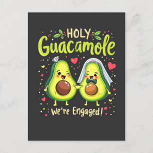 Heilige Guacamole We Verloven Ons Bruid Briefkaart