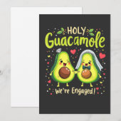 Heilige Guacamole We Verloven Ons Bruid Save The Date (Voorkant / Achterkant)
