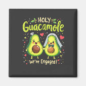 Heilige Guacamole We zijn verloofde bruidsparen Magneet (Voorkant)