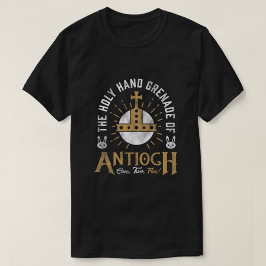Heilige Hand Grenade van Antioch T-shirt (Design voorkant)