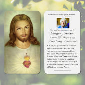 Heilige Hart Jesus Katholieke begrafenis Heilige K Visitekaartje